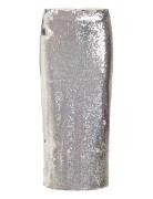 Sequins Pencil Skirt ROTATE Birger Christensen Silver