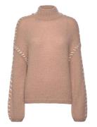 Vichoca New L/S Knit Pullover Vila Beige