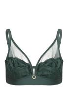 Graphic Support Wirefree Support Bra CHANTELLE Green