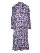 Pleated Georgette Ganni Patterned