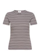 Striped Tee Filippa K Brown