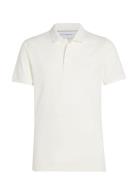 Ck Embro Badge Slim Polo Calvin Klein Jeans White