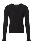 Viscose Long Sleeve Tee Rosemunde Kids Black