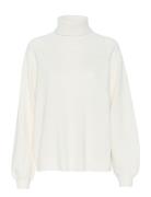 Manzigz Wool Rollneck Gestuz White