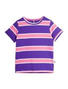 Stripe Ss Tee Mini Rodini Patterned