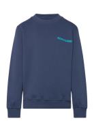 Organic Sweat Solo Sweatshirt Mads Nørgaard Blue