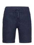 Relaxed Linen Shorts GANT Navy