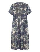 Aliyall Midi Dress Ss Lollys Laundry Blue