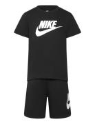 Nkn Club Tee & Short Set Nike Black