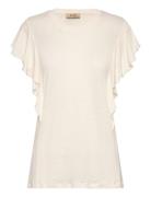 Mmchio Flounce Tee MOS MOSH White