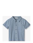 Hurlum Ss Check Shirt Fliink Blue