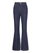 Rinse Stitch Denim Ganni Blue