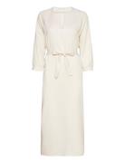 Aviator Long Dress - Busra Rabens Sal R Cream