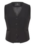 Rubysusbbbielle Waistcoat Bruuns Bazaar Black