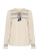 Crsmokia Blouse Cream White