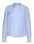 Culio Iris Blouse Culture Blue