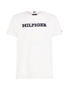 Twill Embroidery Monotype Tee Tommy Hilfiger White