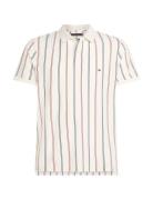 Vertical Stripe Reg Polo Tommy Hilfiger White