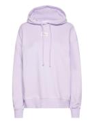 Woven Label Over D Hoodie Calvin Klein Jeans Purple