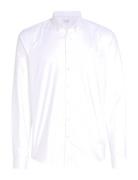 Oxford Solid Slim Shirt Calvin Klein White