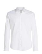 Performance Solid Slim Shirt Calvin Klein White