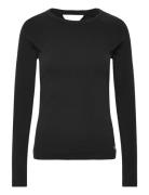 Slim Rib Keyhole R T L\S Wmn G-Star RAW Black