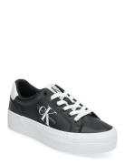 Vulc Flatform Laceup Lth Calvin Klein Black