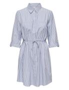 Onlsarah Ls Shirt Dress Wvn ONLY Blue