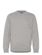 Cotton C-Neck GANT Grey