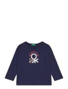 T-Shirt L/S United Colors Of Benetton Navy