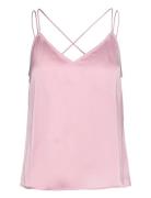 D6Obu Satin Singlet Dante6 Pink