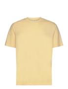 Slim-Fit Cotton T-Shirt Mango Yellow