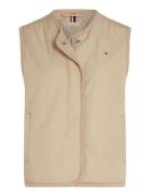 Jersey Lined Vest Tommy Hilfiger Beige