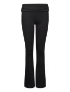 Nlfkula Bootcut Rib Pant LMTD Black