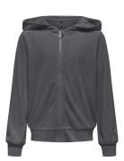 Kogrebel L/S Zip Hood Swt Kids Only Grey