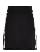 Objrashia Knit Hw Re Short Skirt 134 Object Black