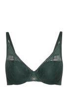 Origins Co Bra Tshirt Plunge Spacer CHANTELLE Green