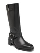 Rocky Black Leather Boots ALOHAS Black