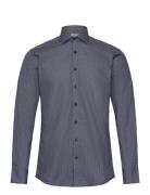 Bs Howard Slim Fit Shirt Bruun & Stengade Blue