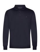 L/S Liquid Cotton Reg Polo Tommy Hilfiger Navy