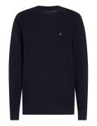 Essential Structure Crew Neck Tommy Hilfiger Navy