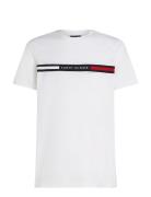 Hilfiger Chest Insert Tee Tommy Hilfiger White