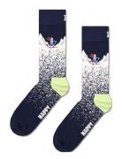 Snowy Night Sock Happy Socks Navy