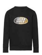 Jcoray Color Sweat Crew Neck Fst Jnr Jack & J S Black