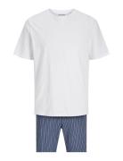 Jacbasic Tee And Woven Pants Giftbox Jack & J S White