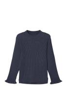 Nmfvianna Ls Slim Knit Name It Navy