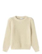 Nkfnajamaj Ls Knit Name It Beige