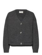 Vmgemma Ls V-Neck Knit Cardigan Vma Noos Vero Moda Grey