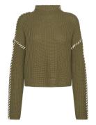 Vmnewcream Ls Funnelneck Pullover Boo Vero Moda Khaki