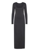 Olmea L/S Deep Back Dress Jrs Only Maternity Black